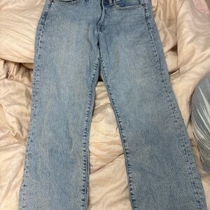 Aeropostale Light Blue Straight Leg Jeans